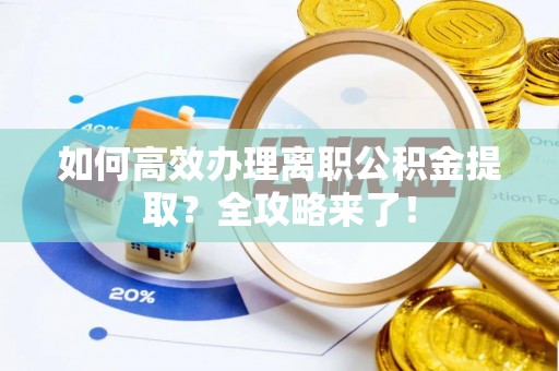 石门如何高效办理离职公积金提取？全攻略来了！
