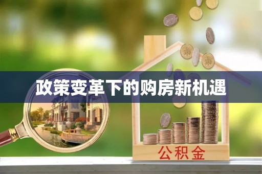 石门政策变革下的购房新机遇